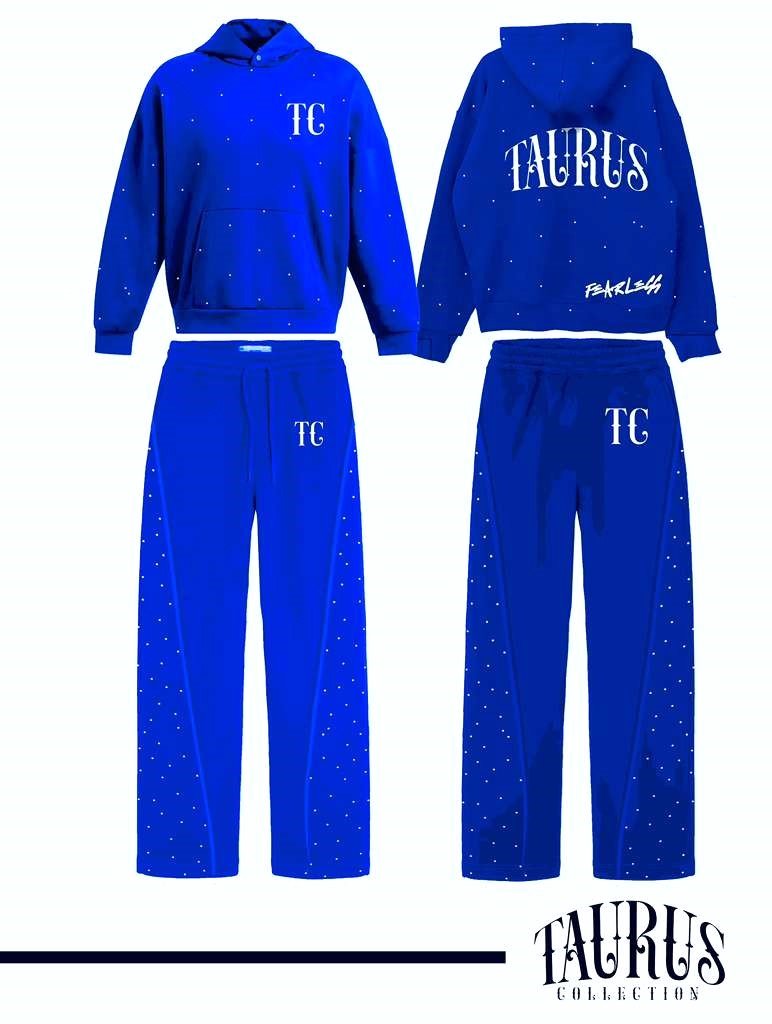 SIGNATURE EMBELLISHED HODDIE&JOGGERS SET alt